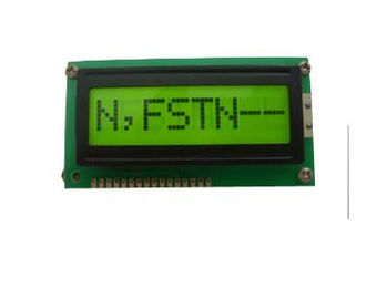 Módulo do LCD do caráter de STN 8x1 com o certificado RYB0801A do GV/ROHS