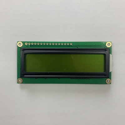 16x2 3.3V LCD baseado em caracteres com faixa de temperatura de -20°C a +70°C
