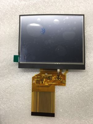 3,5&quot; painel de toque transmissivo capacitivo da exposição de SPI 320x240dots TFT LCD com diodo emissor de luz branco