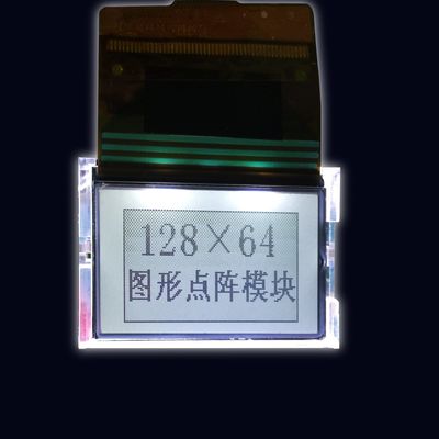 azul gráfico da exposição do lcd da venda por atacado 12864 da fábrica do módulo da exposição de 128X64dots lcd verde-amarelo