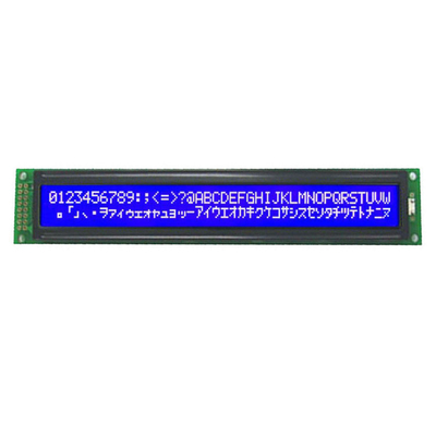 Módulo monocromático paralelo de Stn 40X2 LCD da lógica do módulo 5.25V do Lcd do caráter de FSTN