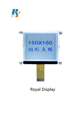 160X160 paralela 3.3V monocromática do conector do módulo FFC do ponto FSTN LCD