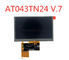 480X3 (RGB) X272 painel At043tn24 V. de um Innolux LCD de 4,3 polegadas 1 40 pino FPC para o automóvel
