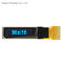 Módulo SSD1306 IC 14 Pin Graphic da tela da exposição 96X16 YG/Blue/White Lcd de OLED