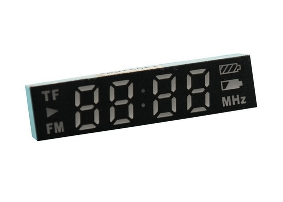 4 exposição de segmento personalizada 0.32inch do dígito 7 TF/cor vermelha de FM para o leitor de mp3 de rádio