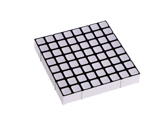 a exposição de matriz quadrada Dots Matrix do diodo emissor de luz do RGB dos pontos 8X8 de 60X60mm conduziu