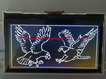 Tipo gráfico RYG19264B do módulo DFSTN LCD do LCD da RODA DENTEADA padrão pequena do tamanho 