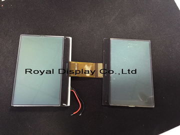 Preto gráfico do positivo do módulo FSTN de RYG160100B LCD nos pontos 160*100 brancos