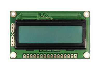 Módulo do LCD do caráter de STN 8x1 com o certificado RYB0801A do GV/ROHS