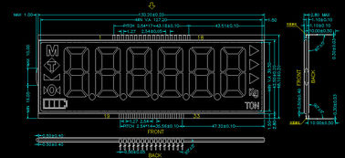 Painel do tela táctil de MGD0060RP01-B Lcd com o certificado do GV/ROHS