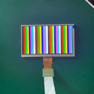500nit polegada 1000 personalizada do RGB 7 da definição da lêndea 1024x600 TFT LCD com painel de toque