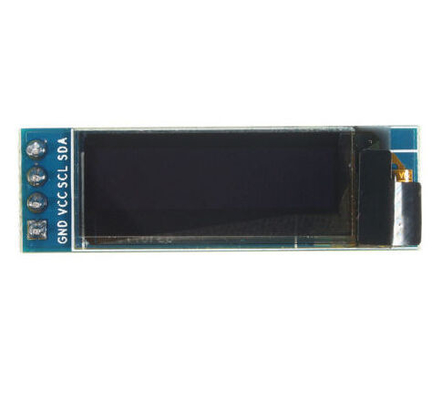 Uma série 0,91" azul de 0,91 polegadas 128x32 I2C IIC motorista do módulo SSD1306 da exposição de OLED LCD