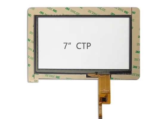 O painel de toque capacitivo feito sob encomenda I2C do Ctp conecta 7 painel do tela táctil da polegada PCAP o multi