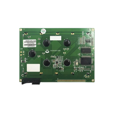 5.1inch STN gráfico LCD monocromático indicam o fundo verde amarelo