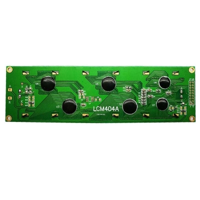 STN Modulo de exibição LCD azul monocromático de 40x4 caracteres com luz de fundo LED