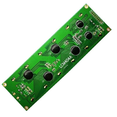 STN Modulo de exibição LCD azul monocromático de 40x4 caracteres com luz de fundo LED