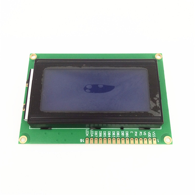 Display LCD de alta definição de 1604 caracteres STN Azul Negativo 16X4 Monocromo