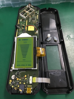 Modulo LCD 160*80 STN Amarelo Verde Com IC 1698U Monocromo Baixo Consumo de Energia
