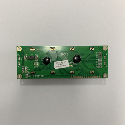 16*2 Modulo LCD STN de tamanho grande Negativo Azul Monocromo com IC ST7065