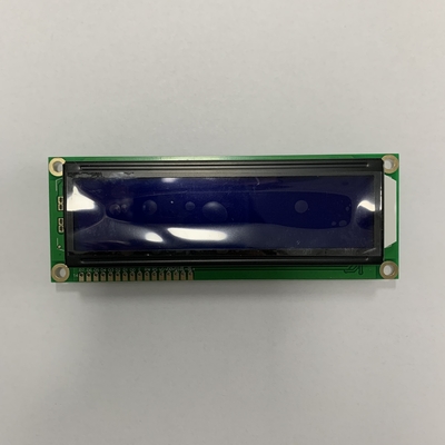 16*2 Modulo LCD STN de tamanho grande Negativo Azul Monocromo com IC ST7065