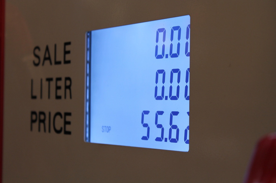 Modulo LCD TFT de tamanho personalizado de 10 polegadas para ecrã de uso industrial do dispensador de combustível
