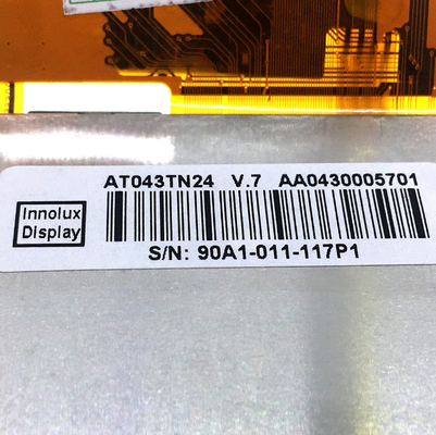 4.3 polegadas TFT Original Innolux LCD Module AT043TN24 V.7 480*RGB*272 Display