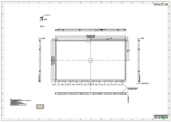 Innolux 21,5 polegadas G215HCJ-L02 TFT LCD Modulo 1920*RGB*1080 Preto 5.0V