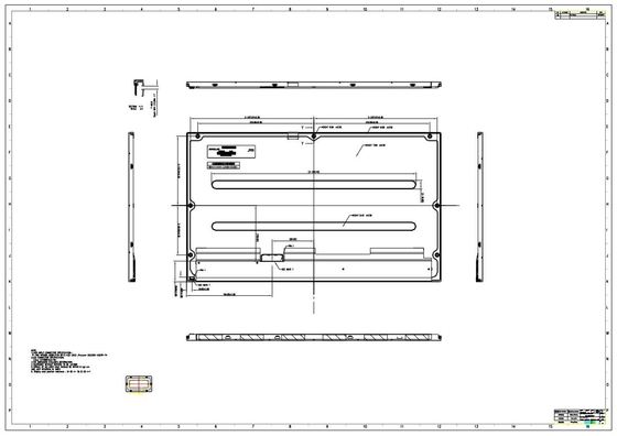 Innolux 21,5 polegadas G215HCJ-L02 TFT LCD Modulo 1920*RGB*1080 Preto 5.0V