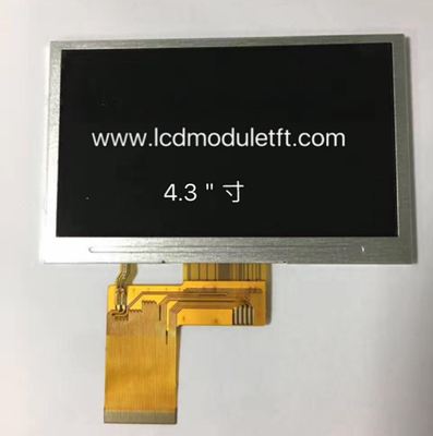 4.3' 480*272 24 bits RGB TFT LCD Modulo Winstar 16: 9 Com RTP WF43VTIAEDNT0
