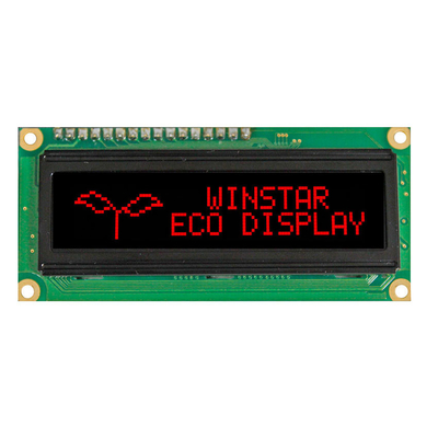 2.4'' 100*16 pontos Módulo OLED monocromático Display industrial/médico WEG010016A
