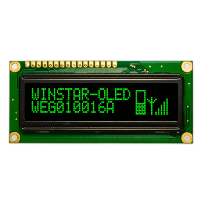 2.4'' 100*16 pontos Módulo OLED monocromático Display industrial/médico WEG010016A