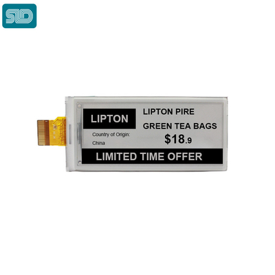 2.9'' EPD Display E-Paper Module 128*296 Ultra Wide View Bi-Stable SPI Interface personalizável