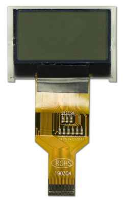 1.4'' 128*64 Modulo gráfico LCD CFAG12864T3-TFH ST7565P Display de temperatura larga Personalizavel
