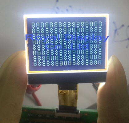 128*64 Modulo gráfico LCD Monocromo STN Cor Opcional ST7920/ST7921 Com Display Industrial com luz de fundo