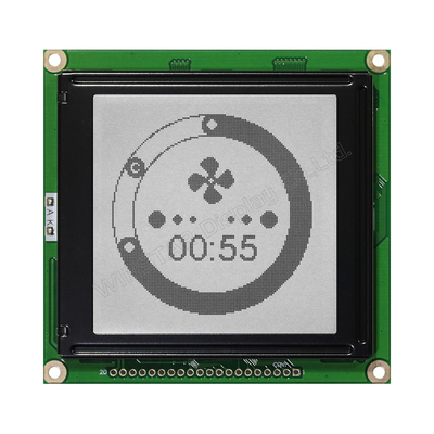 128*128 FSTN Gráfico Módulo LCD monocromático AT0107 22 pin Industrial Display