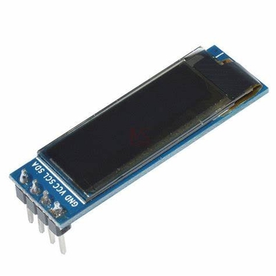 0.91' 128*32 OLED monocromático de ampla temperatura com módulo LCD PCB
