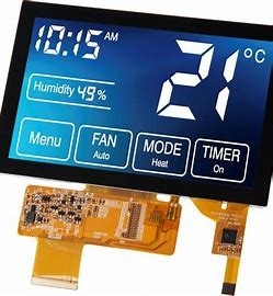 Tianma 5' 800*480 TFT HX8664 Modulo LCD de temperatura larga