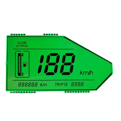 Painel LCD Transflective de 7 TN do velocímetro da motocicleta do segmento