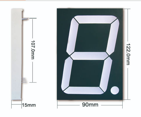 Módulo de Smd dos pixéis da indicação digital 10mm do luminoso do diodo emissor de luz da Muti-cor da cor completa da polaridade 575nm do centímetro cúbico