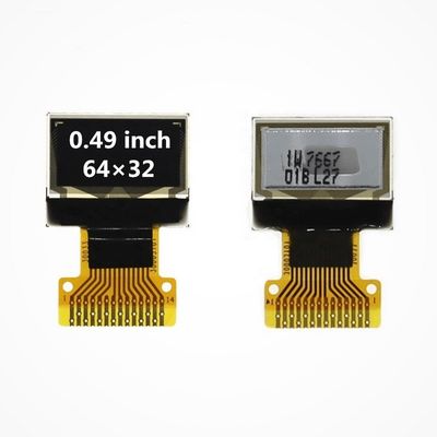 tela monocromática LCD SSD1306 SPI do painel 128x64 de 0,96 polegadas micro