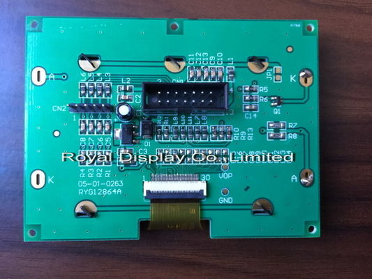 aplicações industriais de solda gráficas de série do controle dos módulos da exposição do controlador FPC do módulo St75665r de 128X64 LCD