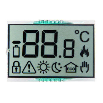 Positivo transmissivo chinês do painel LCD FSTN do segmento do fabricante 31x26 da exposição feita sob encomenda do LCD mono 7