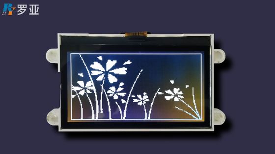 exposição branca Stn-cinzenta do LCD do módulo do luminoso do diodo emissor de luz do consumo gráfico da baixa potência 192*64dots
