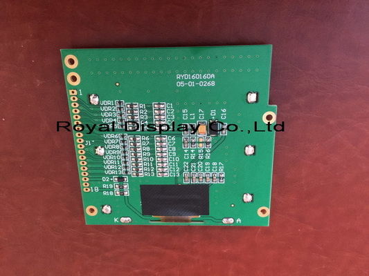 160160 mono ESPIGA FPC que solda a exposição monocromática gráfica da exposição UC1698 Lcd do LCD