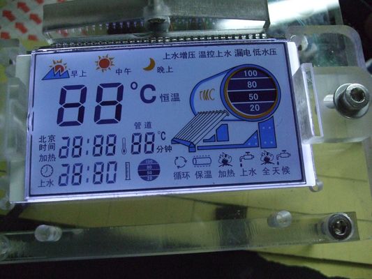 12864 Stn RoHS FSTN LCD positivo indicam 1/9 de dever para a bateria entrada