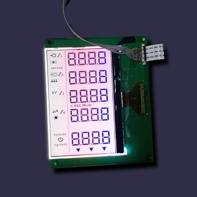 Painel positivo do TN LCD VA módulo elétrico feito sob encomenda do LCD do segmento de Instrumen 7 do equipamento médico do Va Tn Htn Stn 3.3V FSTN do mono