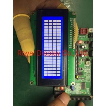 Luminoso mordido do diodo emissor de luz da ESPIGA LCM RYP2402A do painel LCD do caráter 24X2 de MCU 8