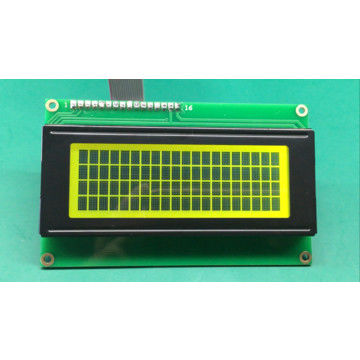 Exposição 20X4 Dot Stn Yg Character de Amber Backlight Alphanumeric LCD