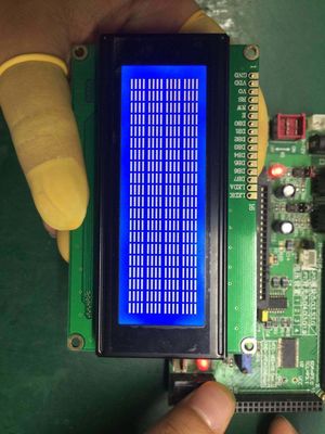 Controlador do painel LCD ST7066U de IC Stn da ESPIGA da exposição de Fstn 16X4 Dot Matrix LCD