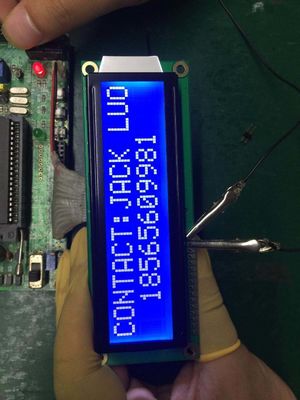Controlador do painel LCD ST7066U de IC Stn da ESPIGA da exposição de Fstn 16X4 Dot Matrix LCD